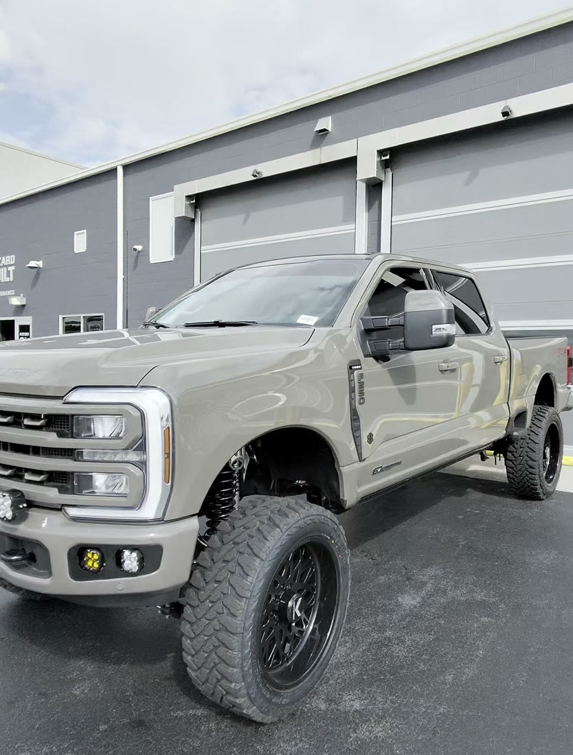 Video of a custom Ford Super Duty built by Bozard Built in St. Augustine