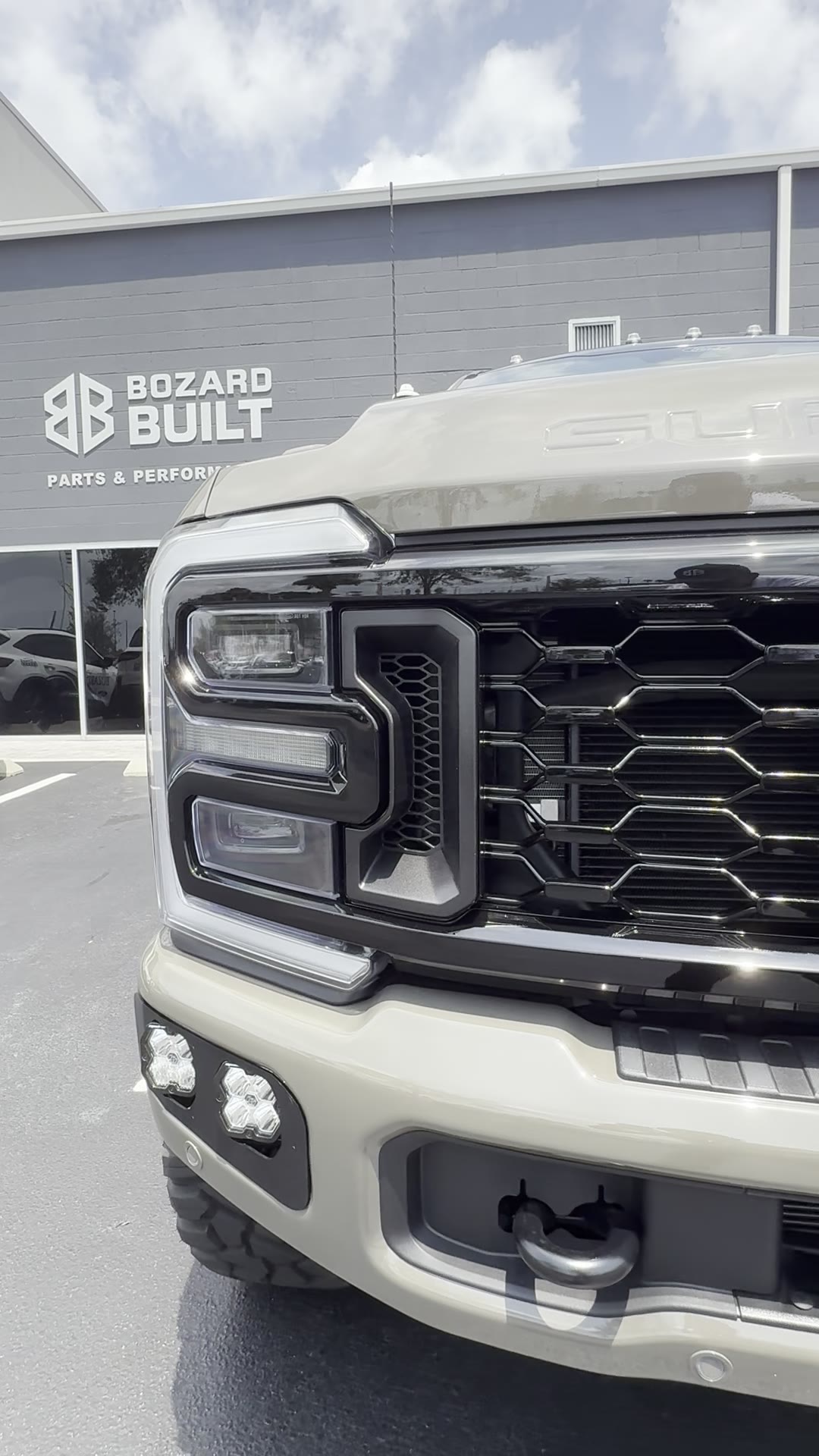 Video of a custom Ford Super Duty built by Bozard Built in St. Augustine