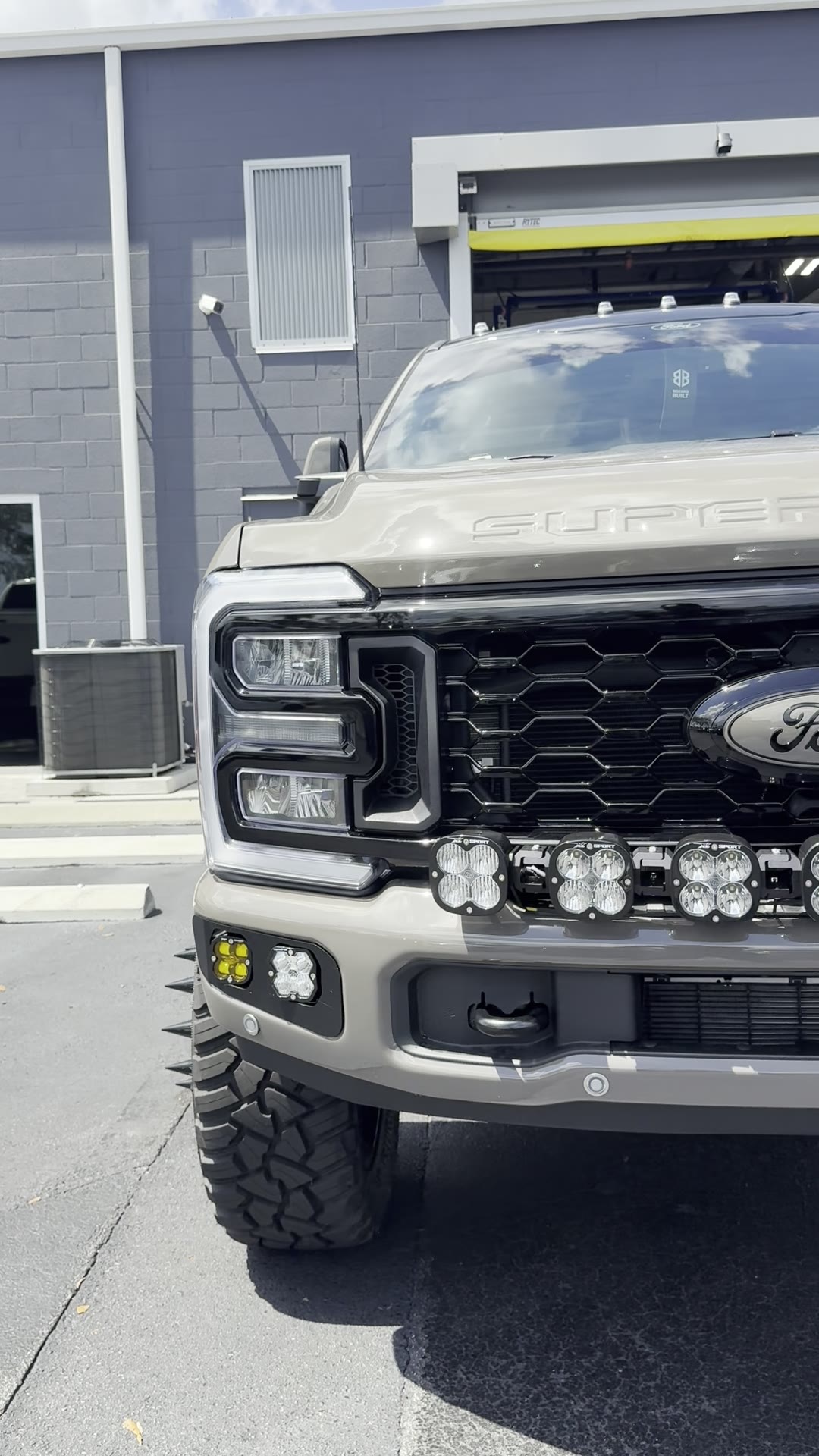 Video of a custom Ford Super Duty built by Bozard Built in St. Augustine