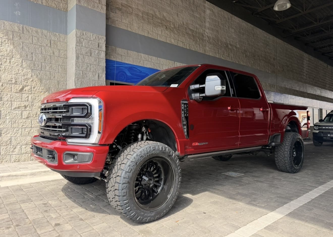 A custom Ford Super Duty built by Bozard Built in St. Augustine