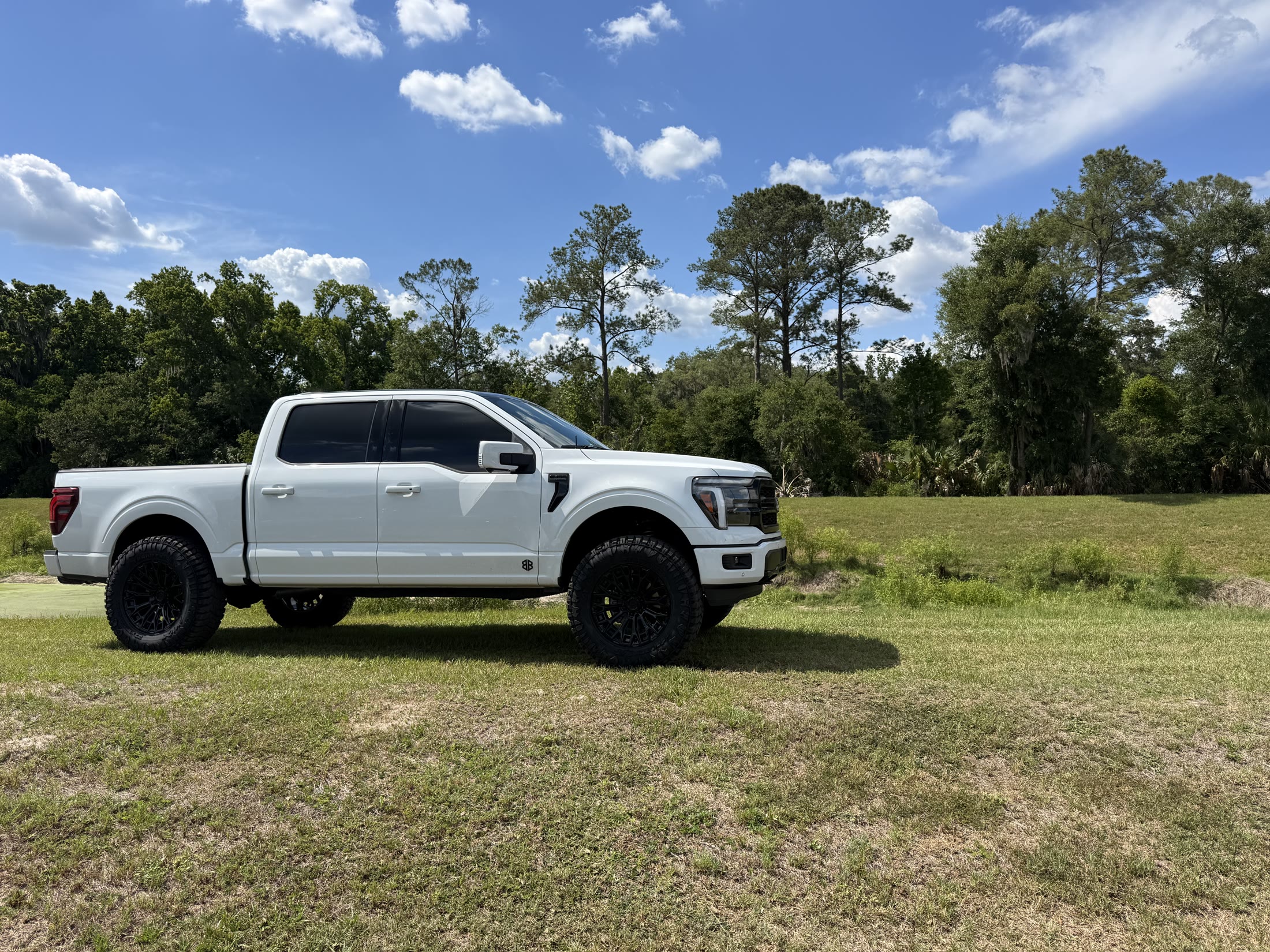 A custom Ford F-150 built by Bozard Built in St. Augustine