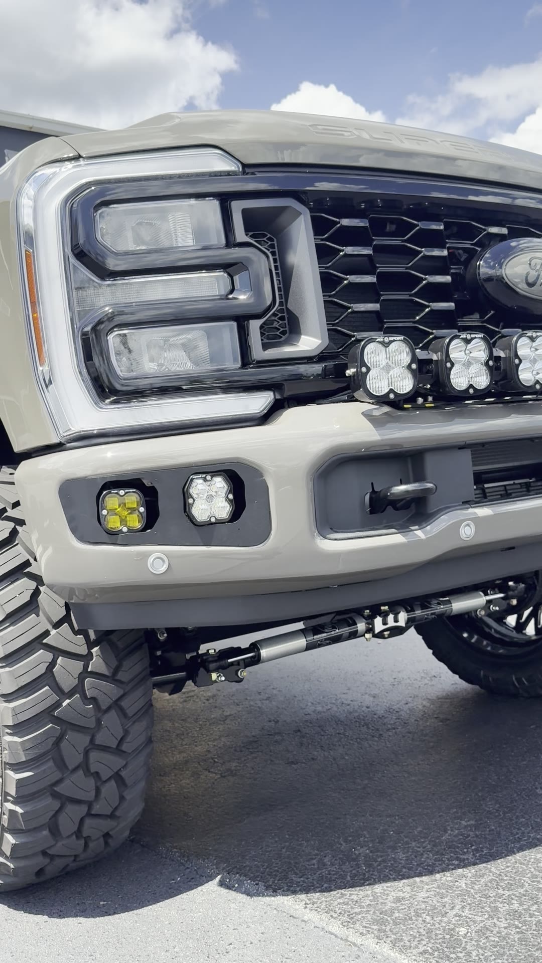 Video of a custom Ford Super Duty built by Bozard Built in St. Augustine