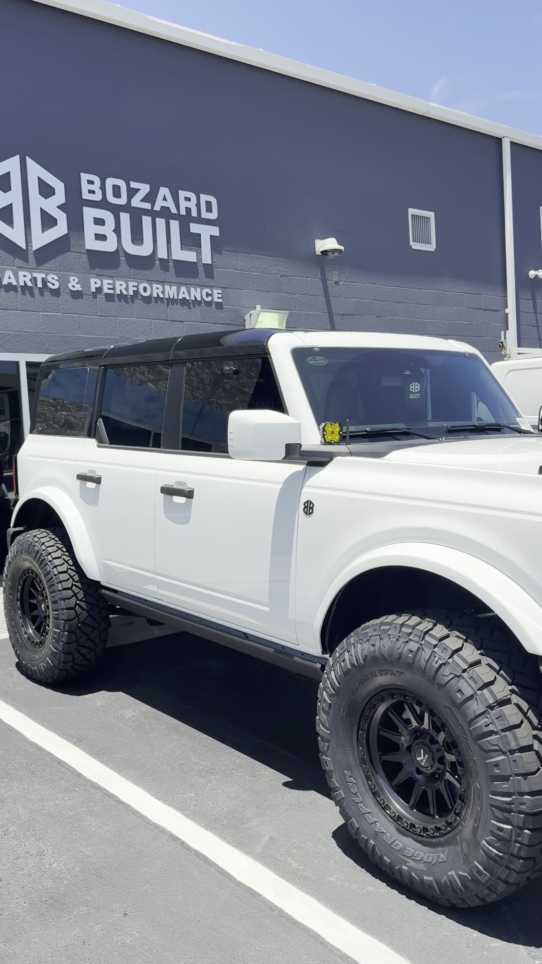 Video of a custom Ford Bronco built by Bozard Built in St. Augustine