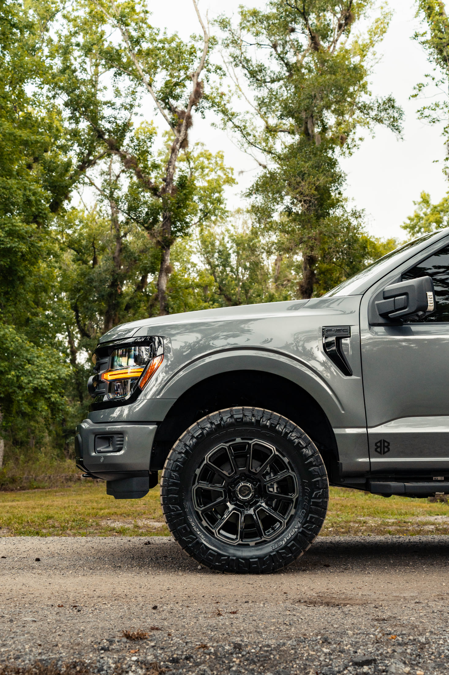 A custom Ford F-150 built by Bozard Built in St. Augustine