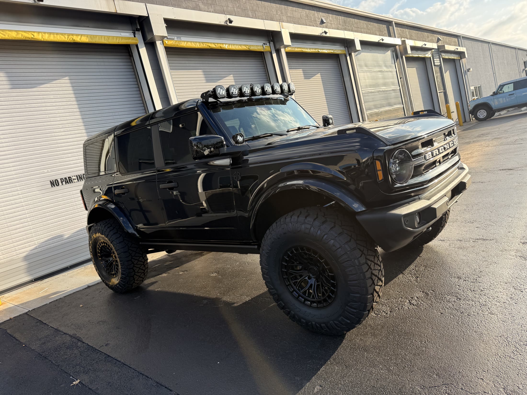 A custom Ford Bronco built by Bozard Built in St. Augustine