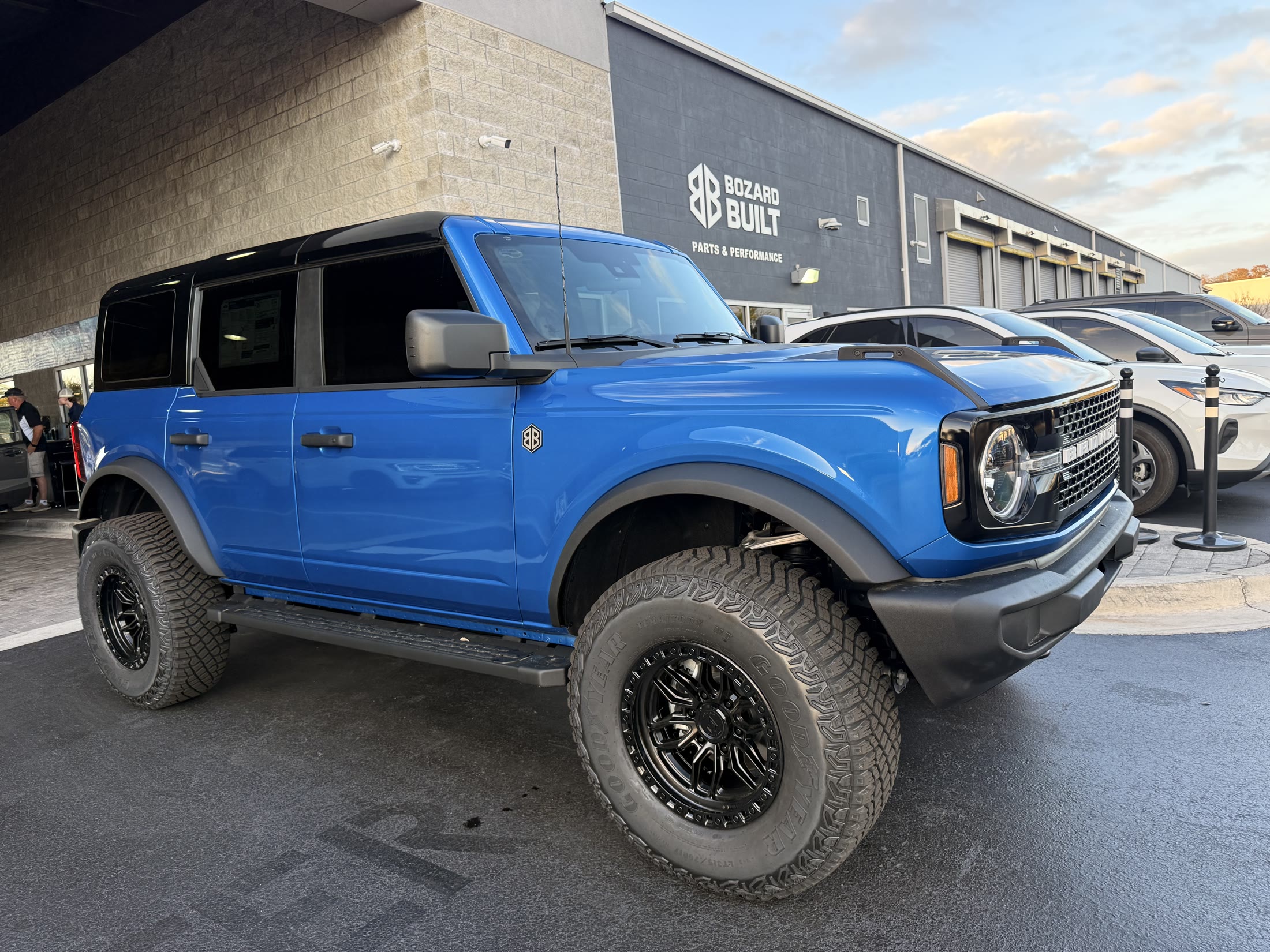 A custom Ford Bronco built by Bozard Built in St. Augustine