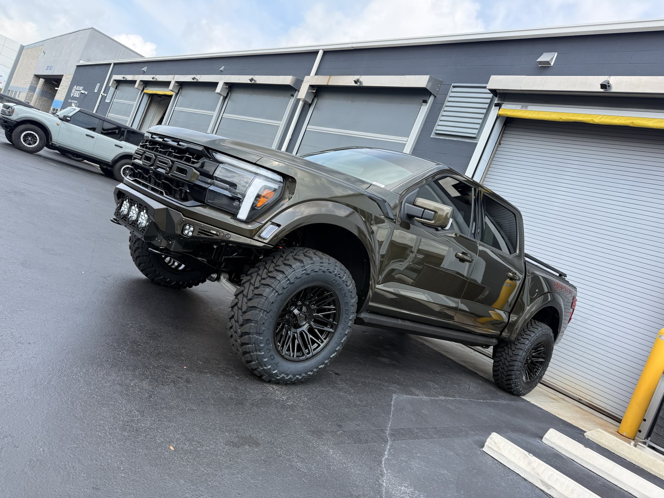 A custom Ford F-150 built by Bozard Built in St. Augustine