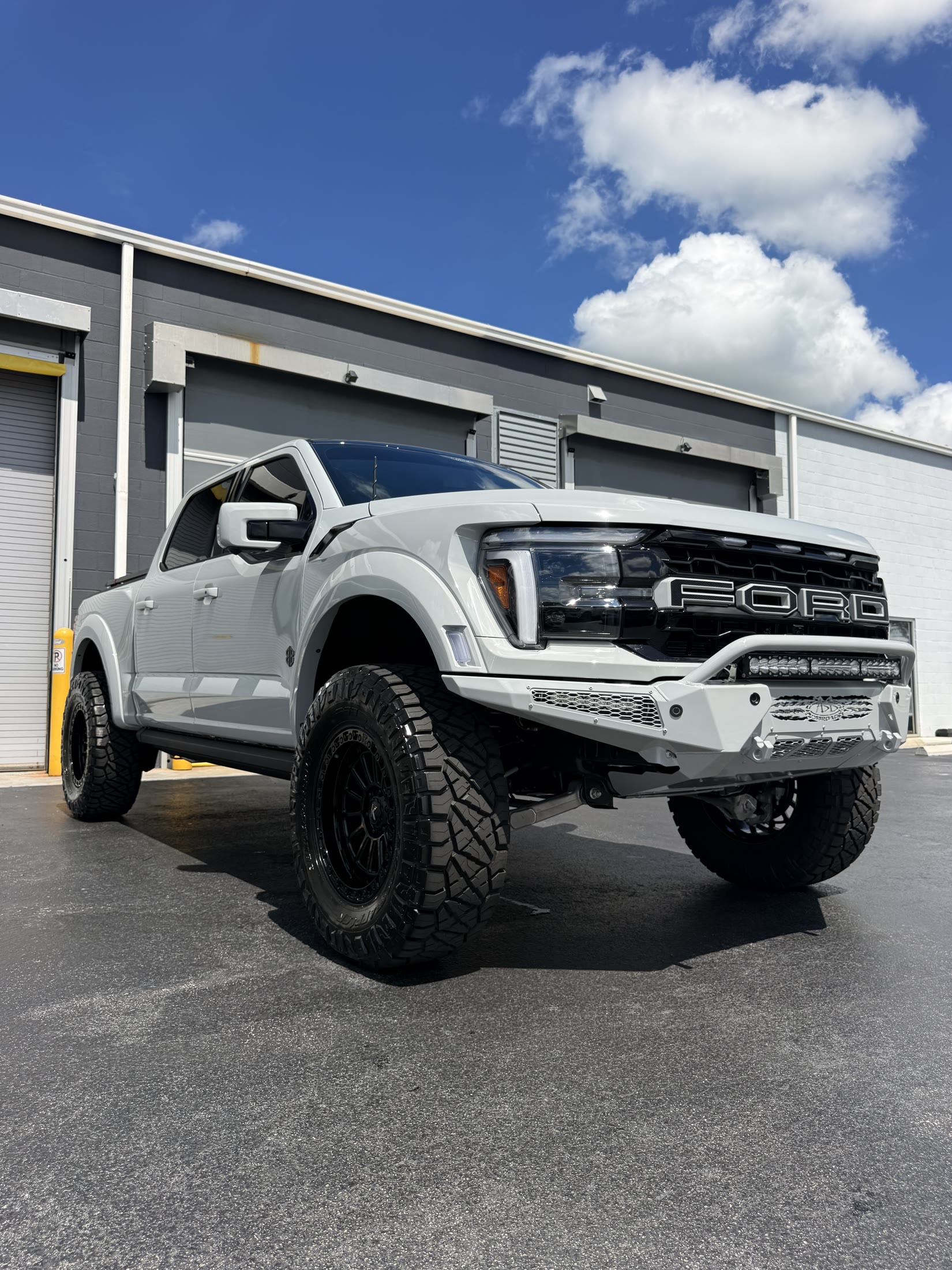 A custom Ford F-150 built by Bozard Built in St. Augustine