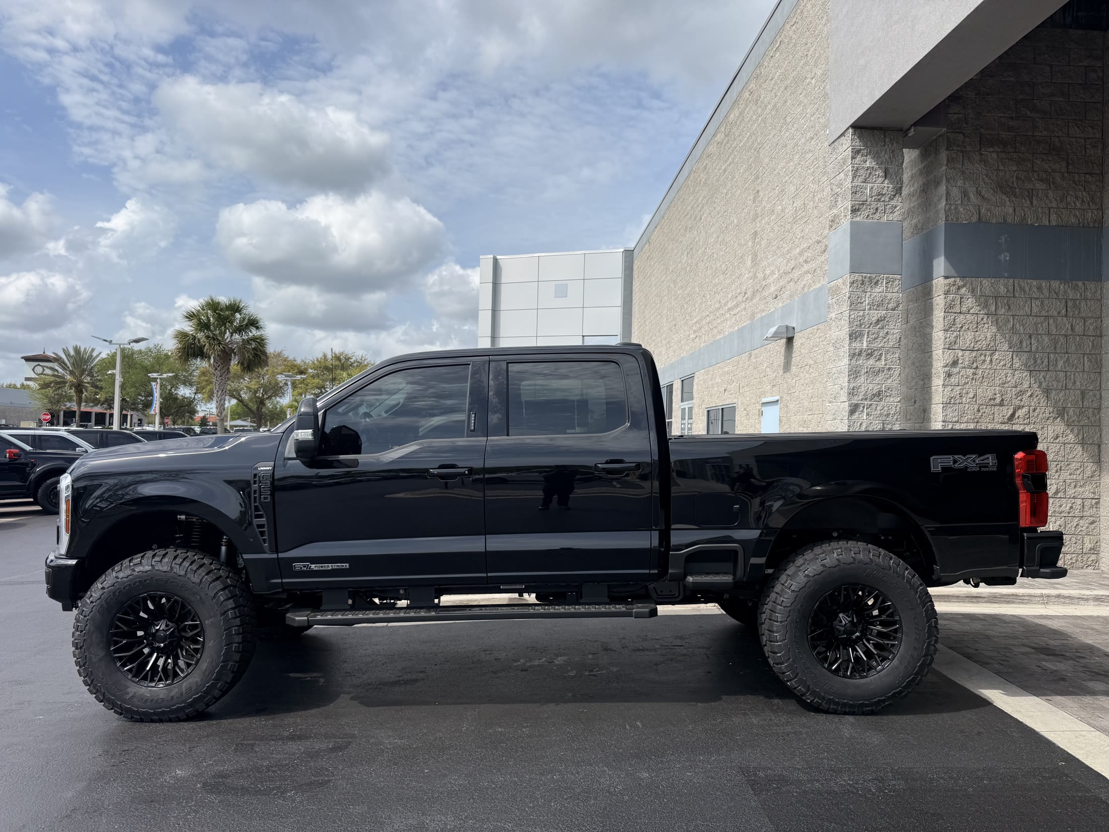 A custom Ford Super Duty built by Bozard Built in St. Augustine