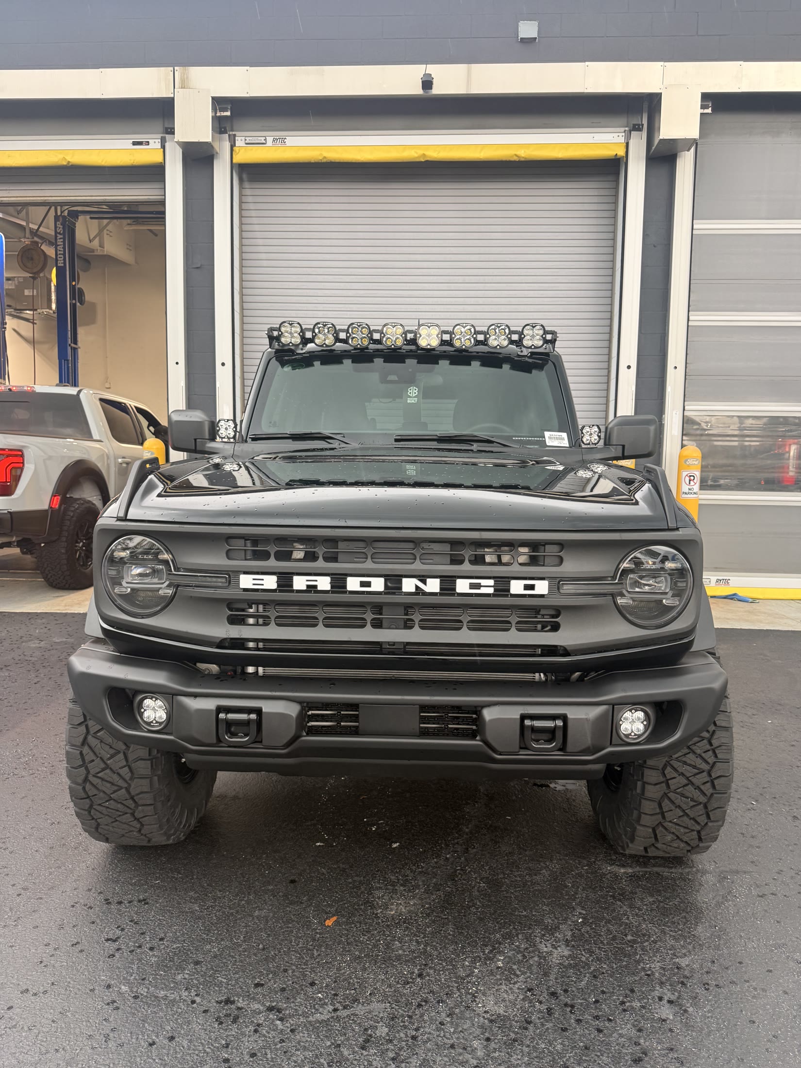 A custom Ford Bronco built by Bozard Built in St. Augustine