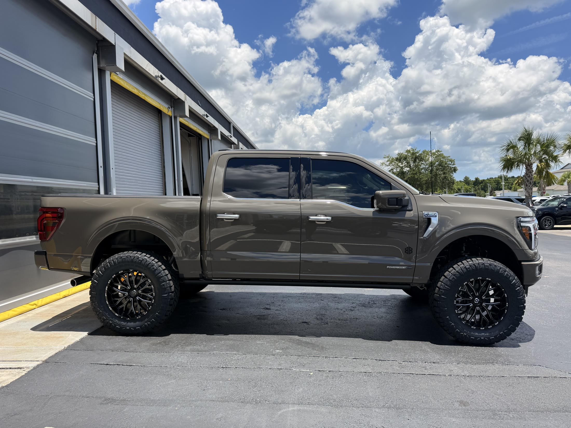 A custom Ford F-150 built by Bozard Built in St. Augustine
