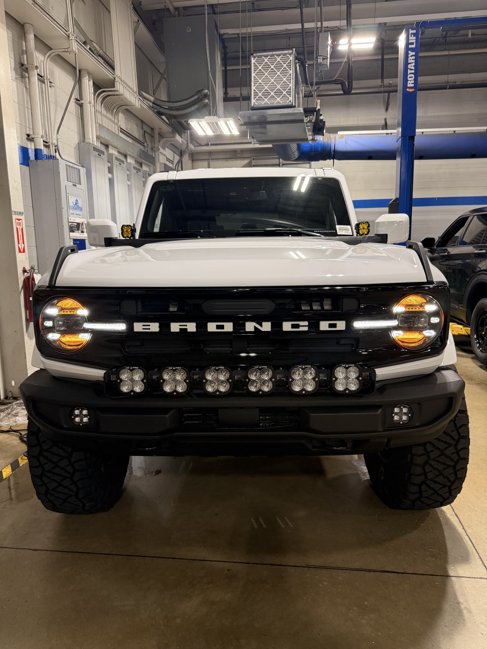 A custom Ford Bronco built by Bozard Built in St. Augustine