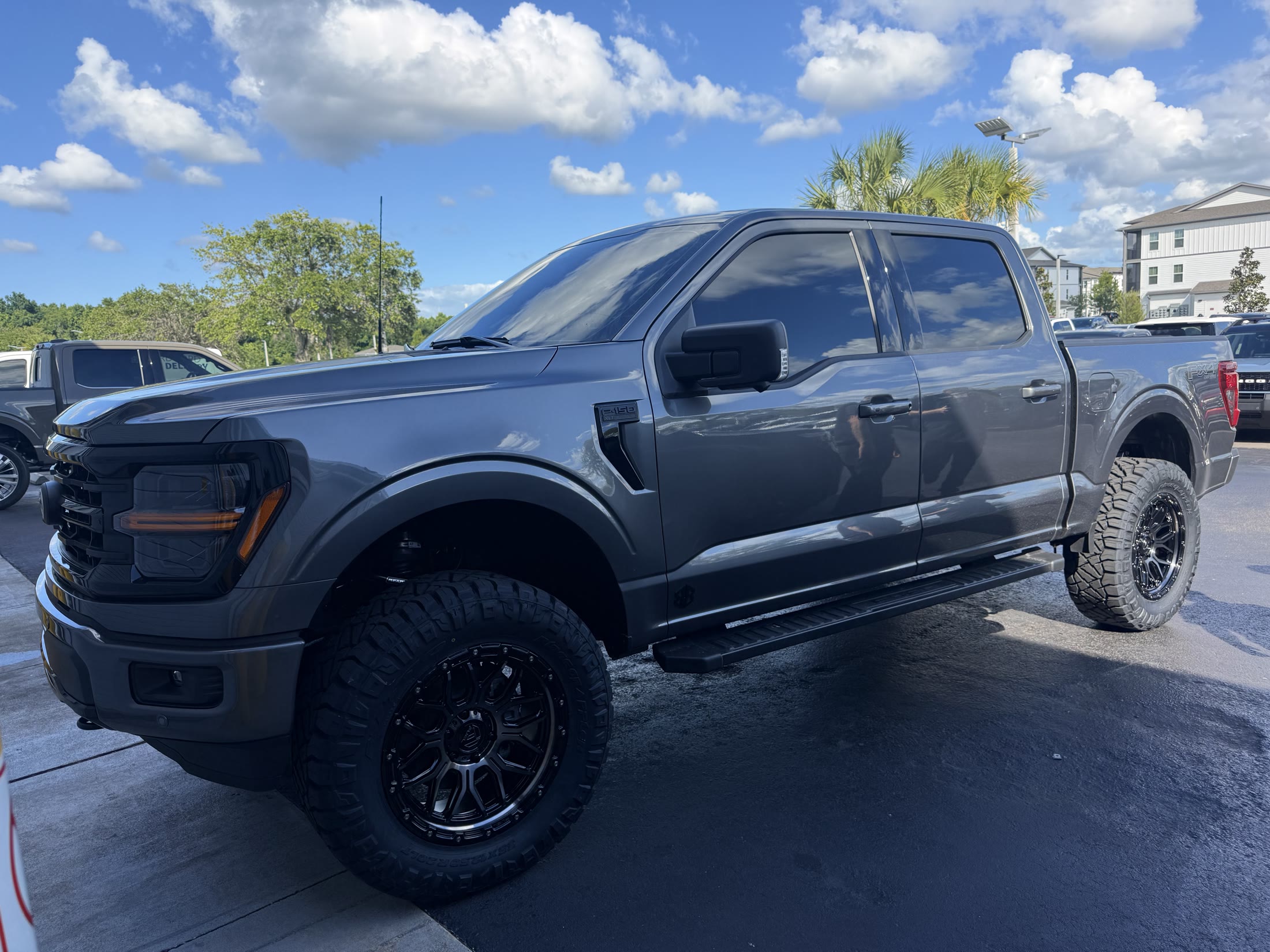 A custom Ford F-150 built by Bozard Built in St. Augustine
