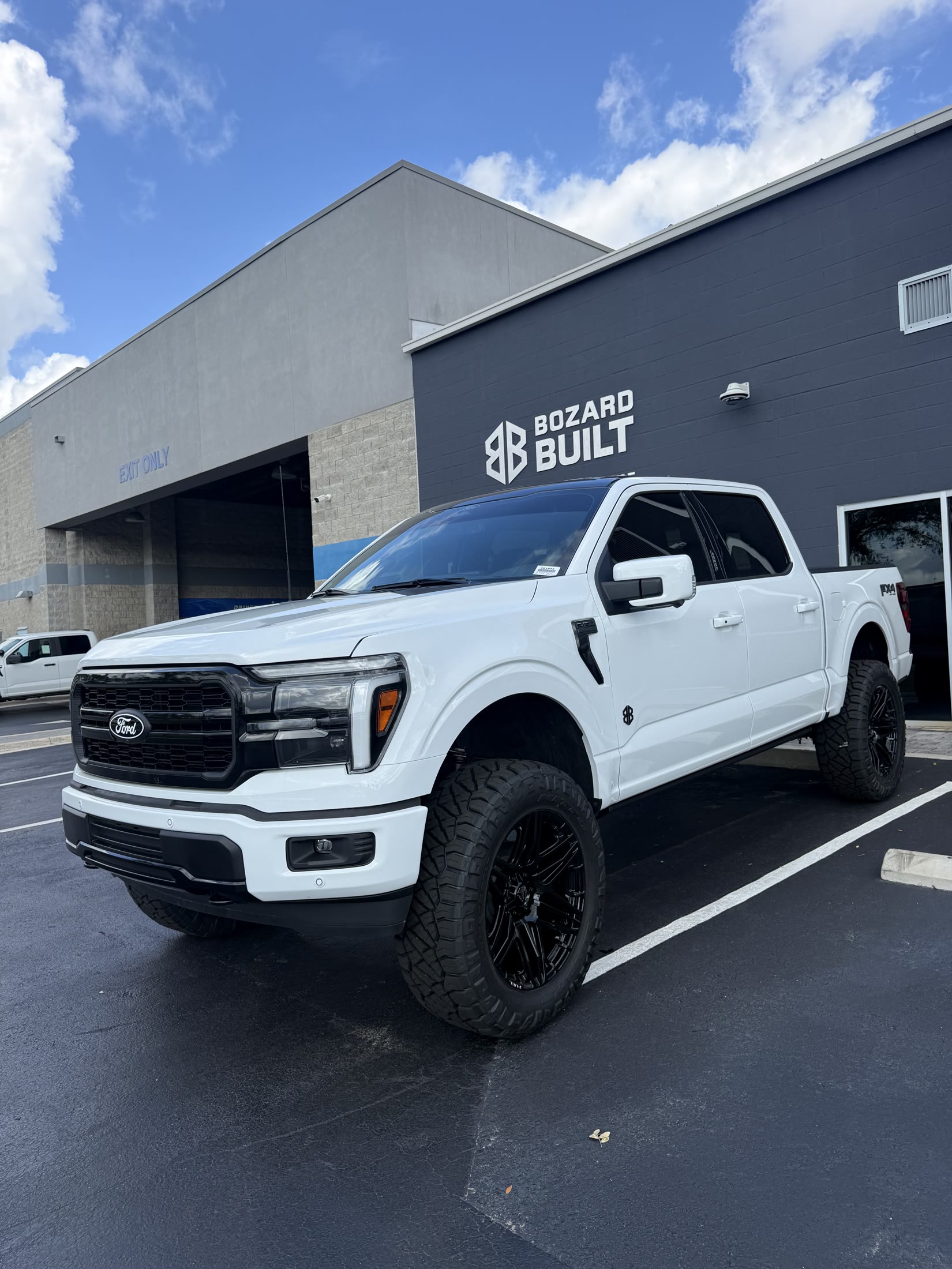 A custom Ford F-150 built by Bozard Built in St. Augustine
