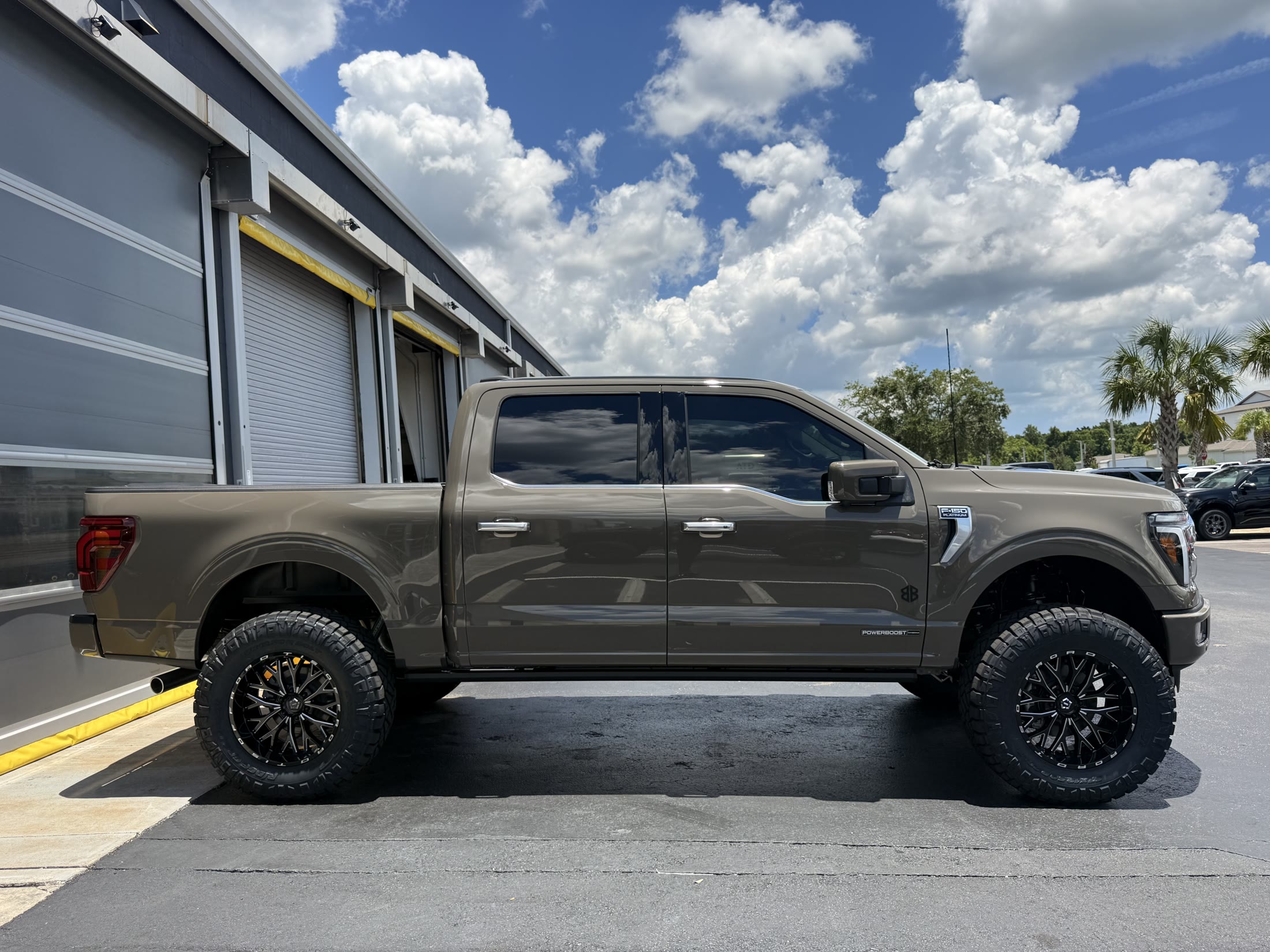 A custom Ford F-150 built by Bozard Built in St. Augustine