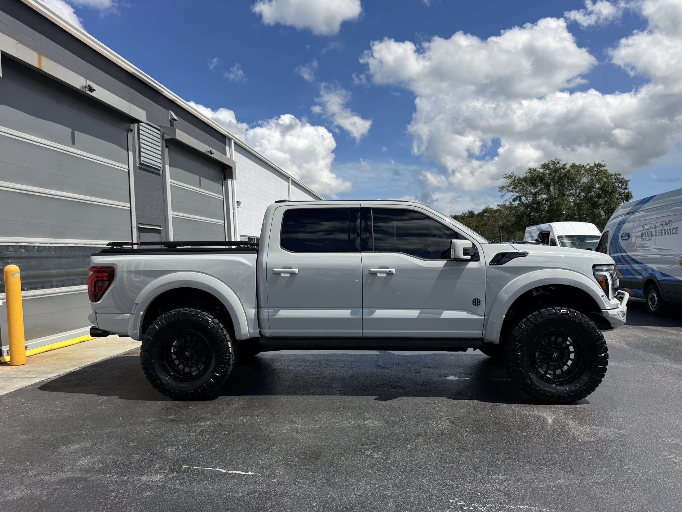 A custom Ford F-150 built by Bozard Built in St. Augustine