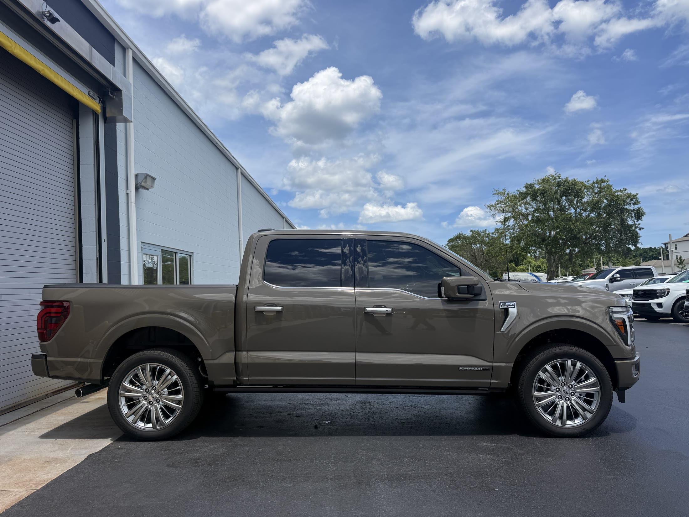 A custom Ford F-150 built by Bozard Built in St. Augustine