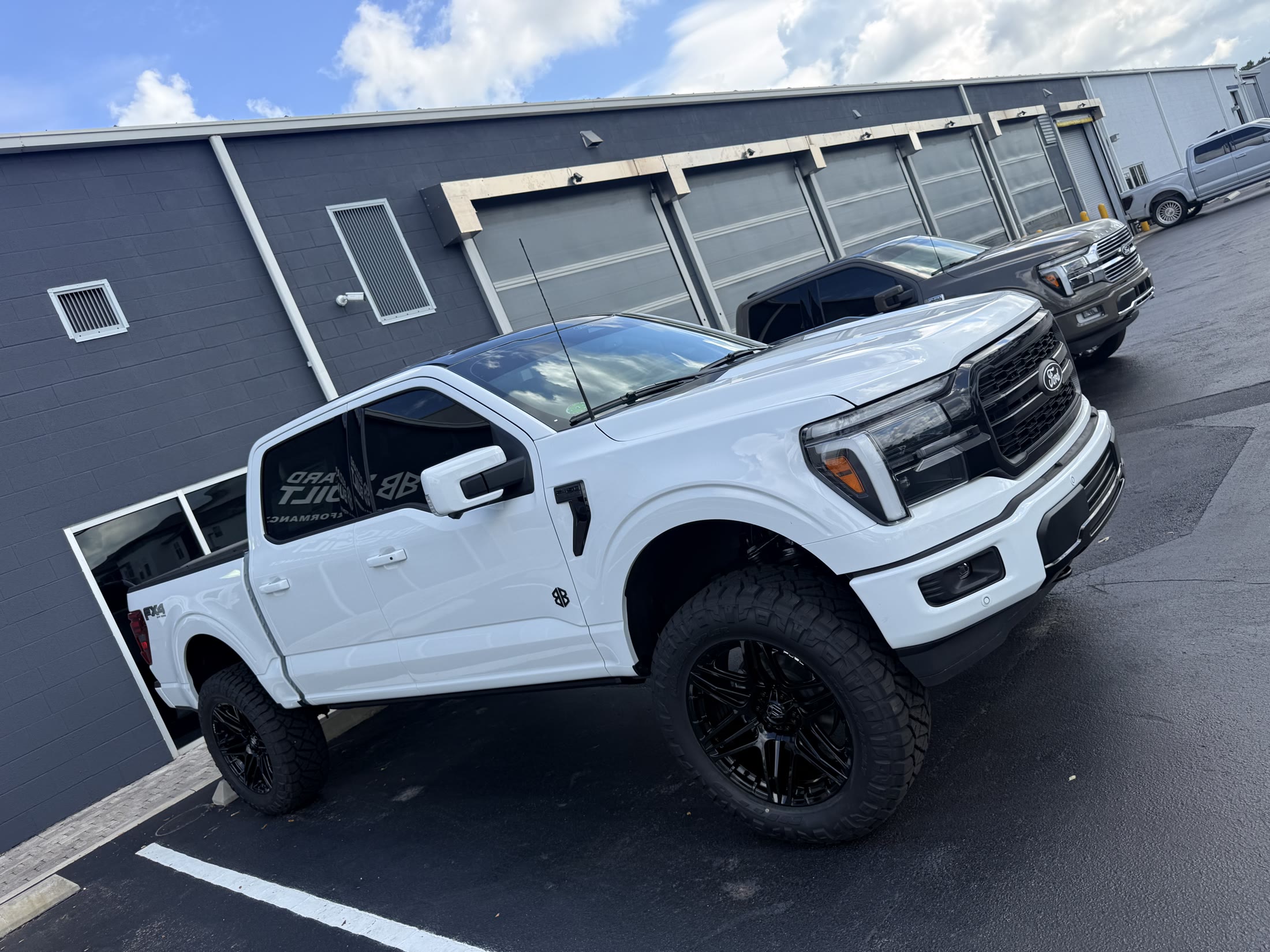A custom Ford F-150 built by Bozard Built in St. Augustine