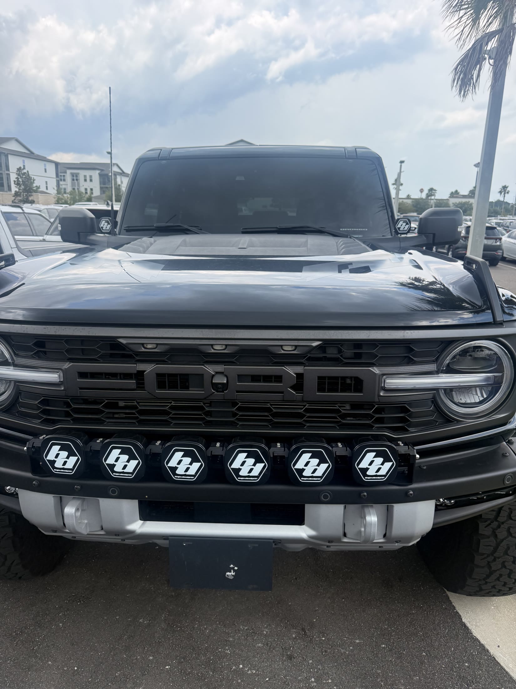 A custom Ford Bronco built by Bozard Built in St. Augustine