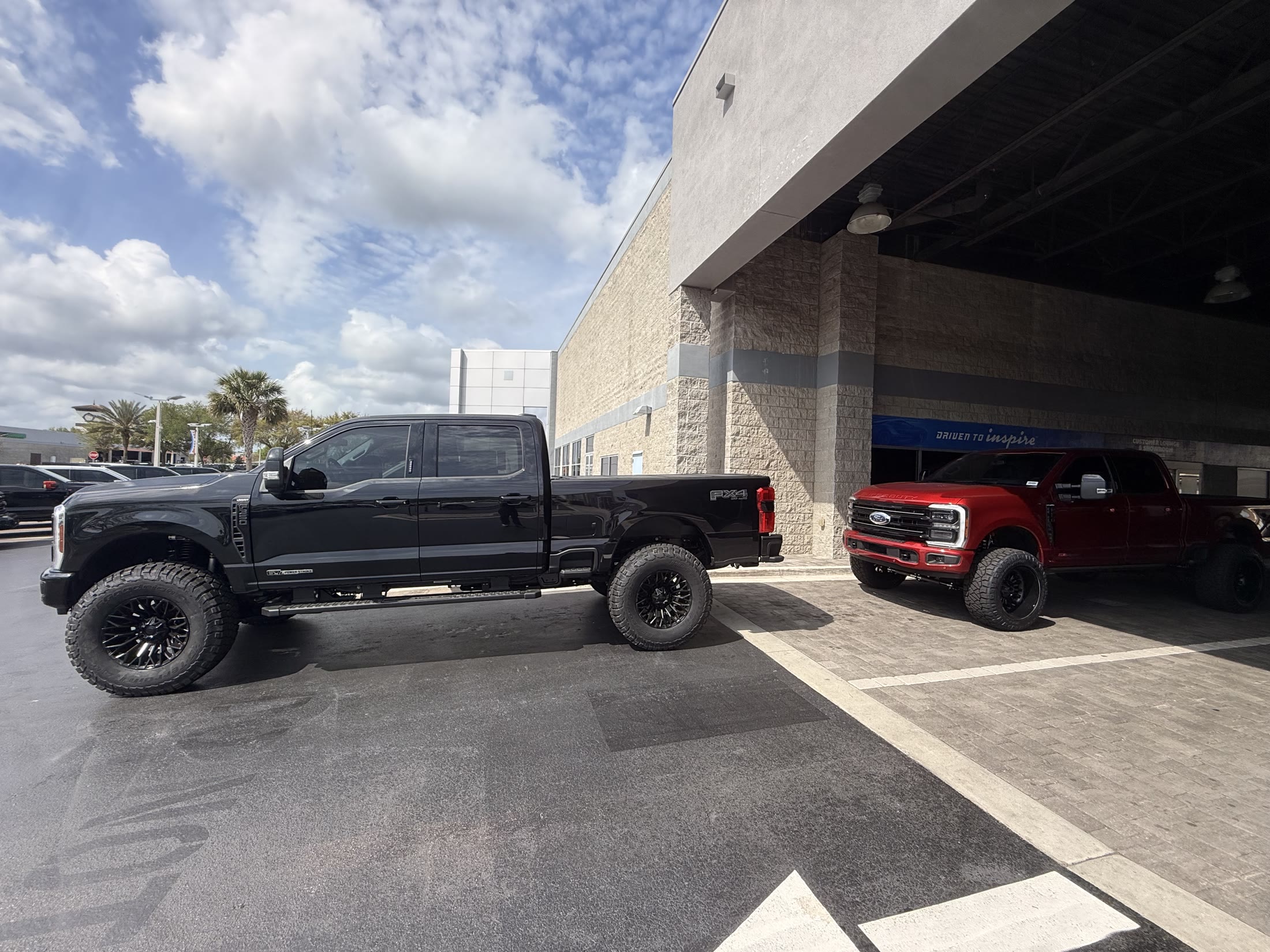 A custom Ford Super Duty built by Bozard Built in St. Augustine