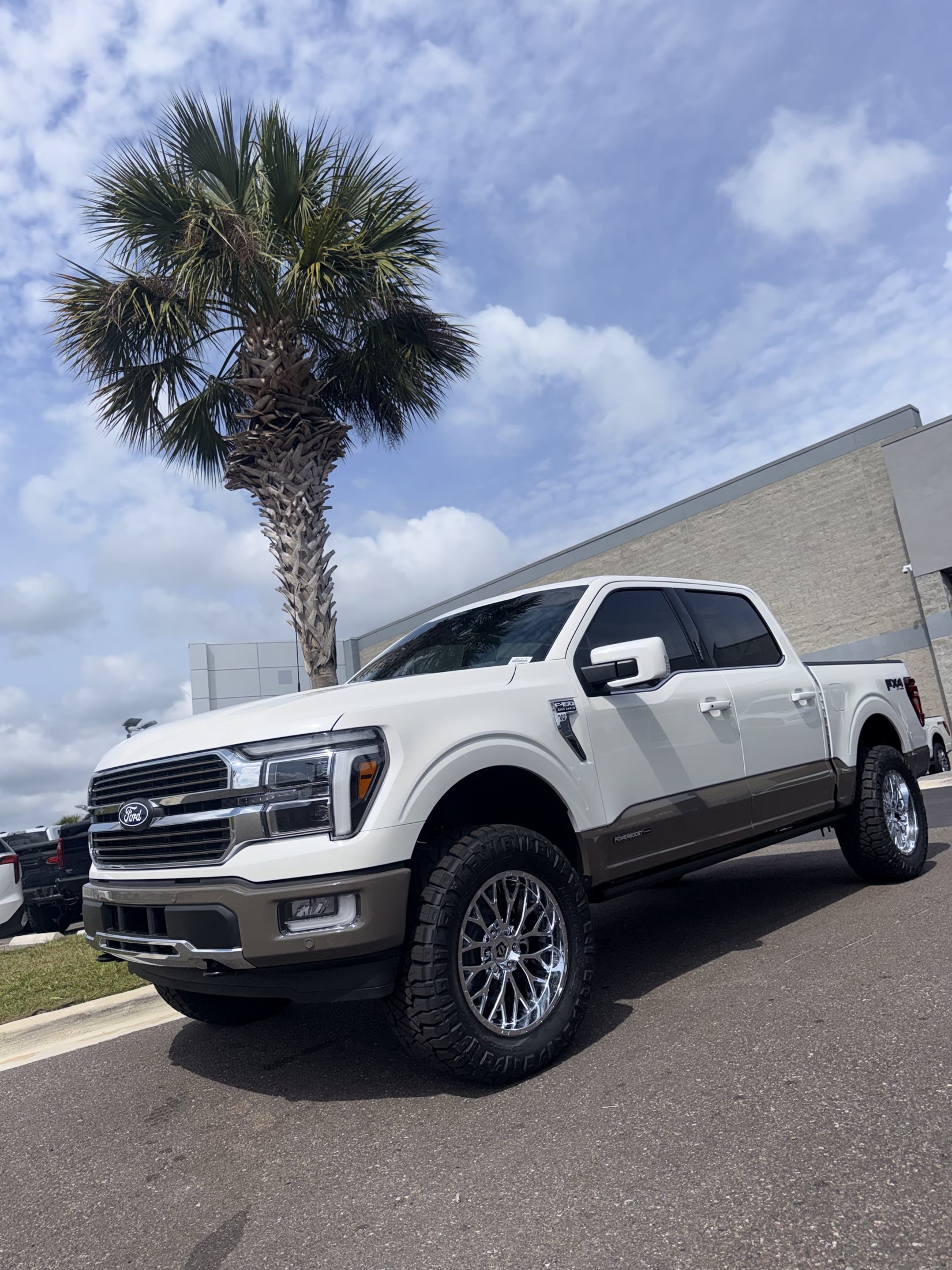 A custom Ford F-150 built by Bozard Built in St. Augustine
