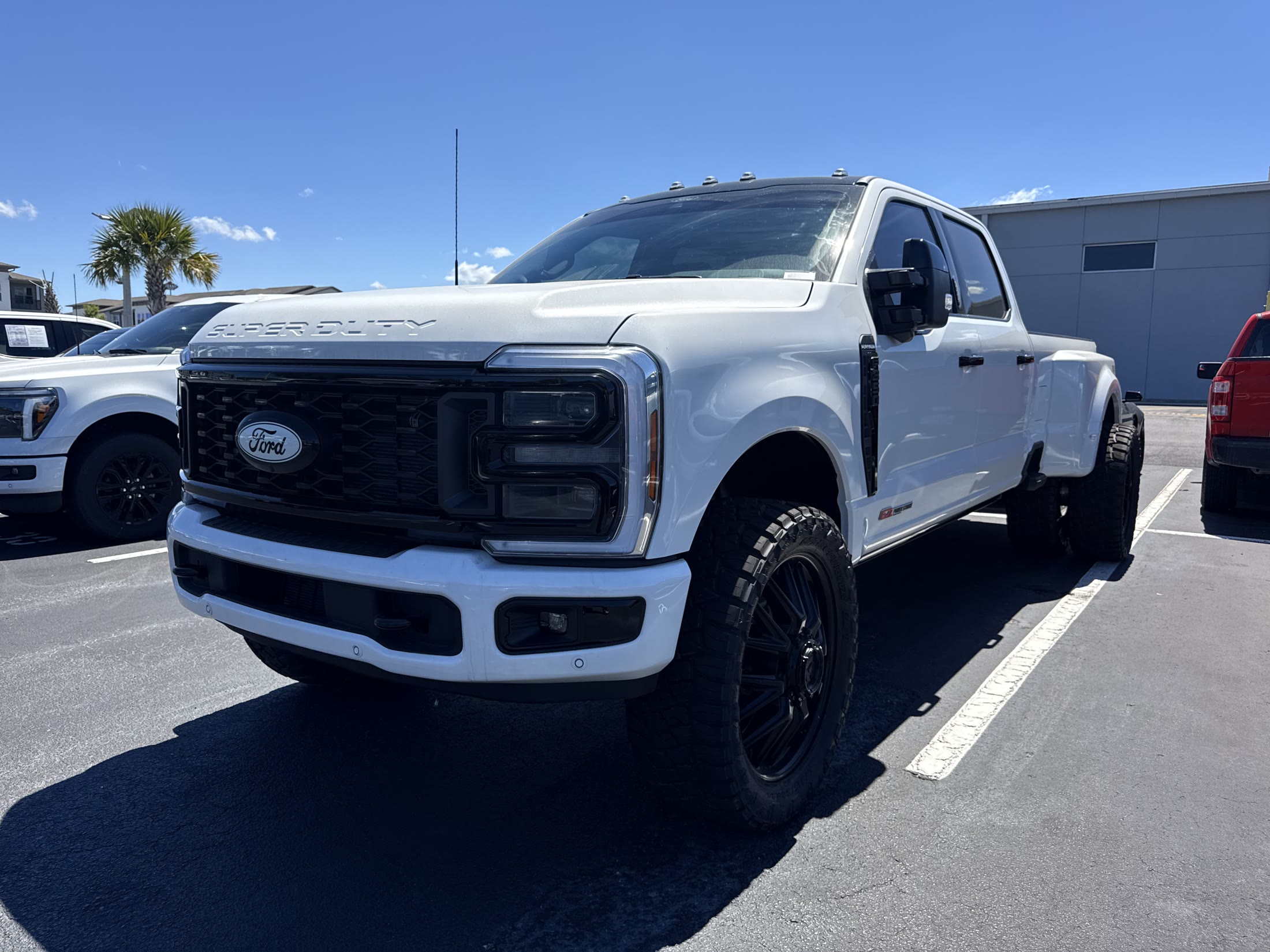 A custom Ford Super Duty built by Bozard Built in St. Augustine